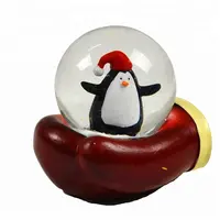 חדש עיצוב חג המולד דצמבר קרמיקה פינגווין שלג גלוב