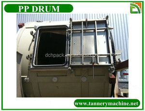 Nhựa trống cho da nhuộm da skiving máy với động cơ bán tự động PLC điều khiển Đức PP chất liệu sản xuất tại Trung Quốc - Product Image 5