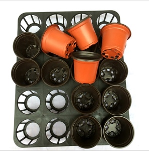cheap price terracotta plastic nursery flower pots for gardening nursery seedling
