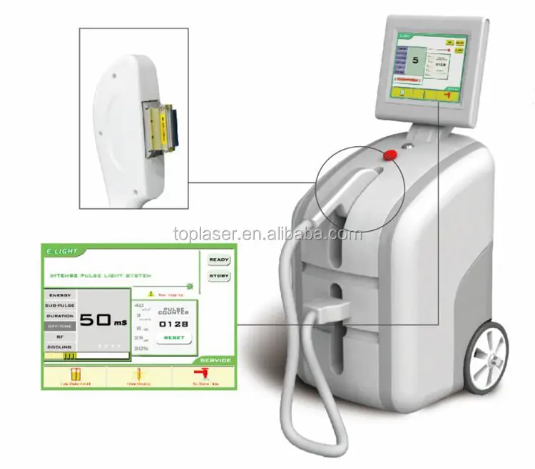 Toplaser-máquina portátil de prevención de espinillas, Ipl Rf