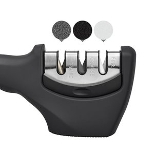 Commercio all'ingrosso professionale manuale in acciaio inox per affilare i coltelli - Product Image 5