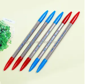 High Quality Two heads Ball Point Pen Double-side Ball pen 2 color Ball Pen