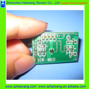 HW-M10 DC 5 V Micro-ondes Radar Module 10.52 GHz 360 degrés de Détection 8-12 m Signal Sortie - Product Image 5