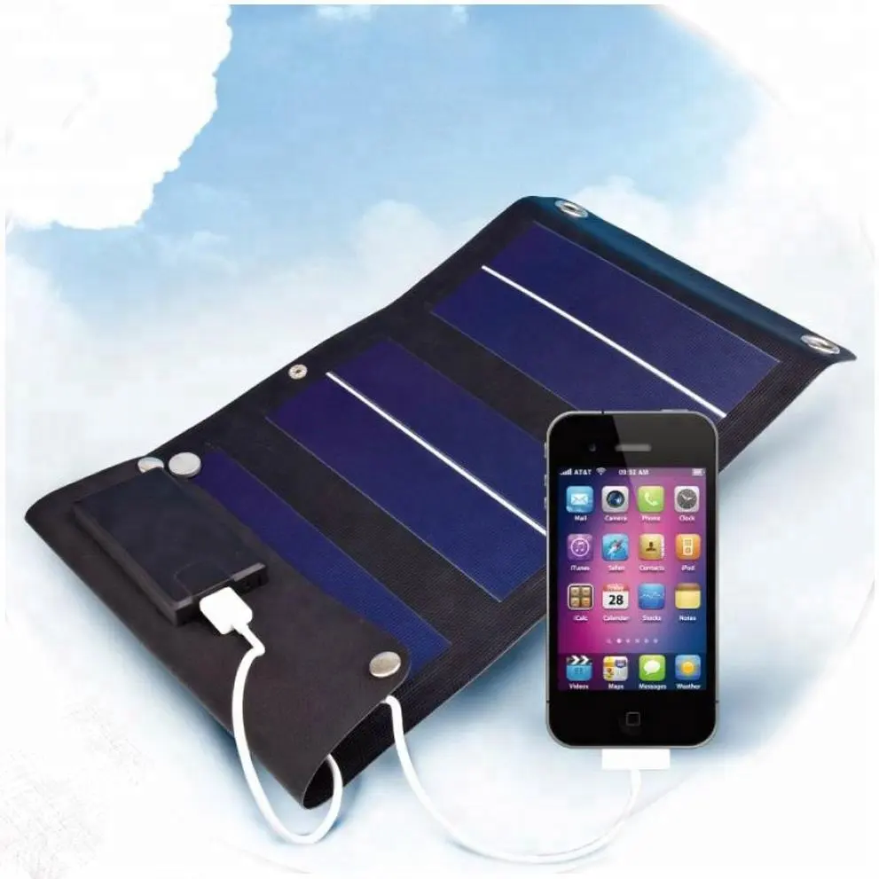 5v यूएसबी मिनी लचीला सौर सेल चार्जर, सौर मोबाइल चार्जर, स्मार्टफोन सौर पैनल