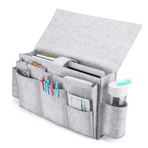 Organizador de Cabecera de Fieltro de Gran Capacidad, Moderno y Novedoso, Almacenamiento <span class=keywords><strong>Colgante</strong></span> para Computadoras Portátiles de 15.6 Pulgadas - Product Image 3