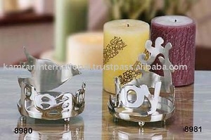 Decoración del hogar, regalos de Navidad, candelabro de pilar de Navidad de Metal, candelabros elegantes, linternas, tarros de velas - Product Image 2