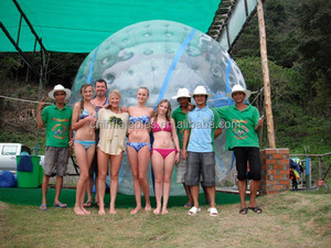 Loco gigante Bola de hámster humana para la venta y bola del zorb o la bola rodante para hierba o hill - Product Image 3