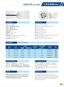 Owire Indoor Cat 6 U/Utp Kabel Smart City Traffic Signaleert Communicatiekabels Met Hoge Betrouwbaarheid - Product Image 6