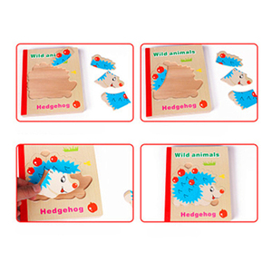 Trò Chơi Ghép Hình Sách Gỗ Khối Thông Minh Tiếng Anh - Product Image 3