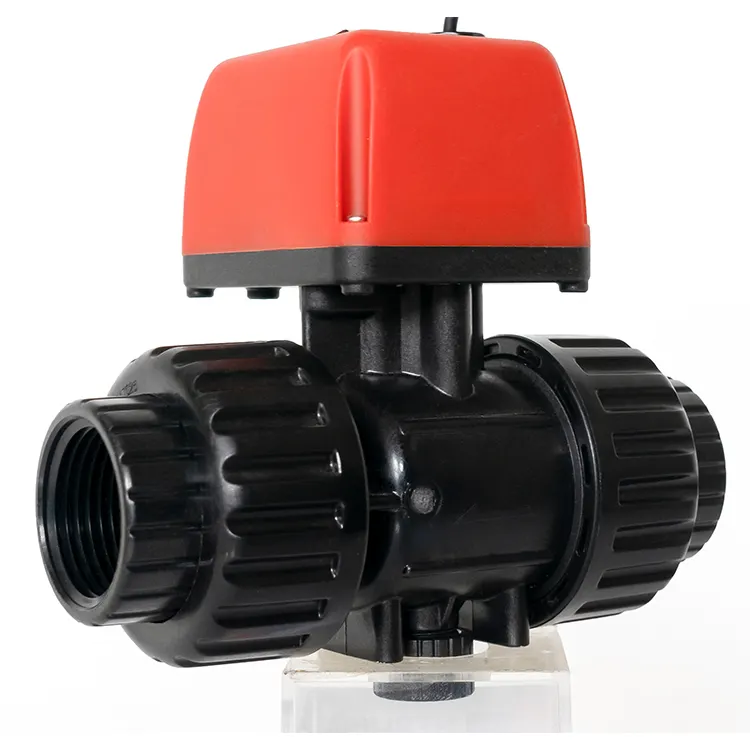 DN15 DC 24V 2 Way Electrically Operated Valve Ball Valve With Electric Actuator Lowest Motor Operated Valve Price