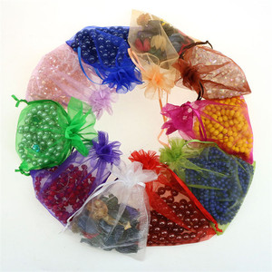 <span class=keywords><strong>Sac</strong></span> en <span class=keywords><strong>organza</strong></span> de petite taille 7*9 CM pour emballage de bijoux cadeaux 100 pièces par <span class=keywords><strong>sac</strong></span> - Product Image 3
