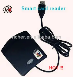 Leitor de cartão inteligente emv, leitor de cartão inteligente usb-99/pinpad smart card-99