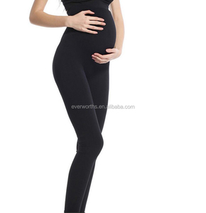 I migliori leggings premaman senza cuciture active wear over the bump pants per le donne incinte che modellano sopra la pancia <span class=keywords><strong>allattamento</strong></span> <span class=keywords><strong>al</strong></span> <span class=keywords><strong>seno</strong></span> dopo il parto - Product Image 5