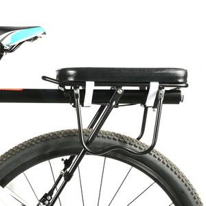 Funda de Asiento de Cuero para Bicicleta de Montaña y Carretera ROCKBROS, Cojín Acolchado Grueso para Ciclismo, Asiento Trasero Romántico - Product Image 1