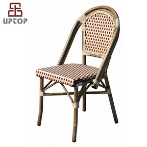 (SP-OC429) terrasse café <span class=keywords><strong>paris</strong></span> en métal rotin bistro français dinant la chaise - Product Image 2