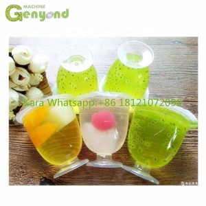 Nhà Máy Thượng Hải genyond cup Pudding điền niêm phong thiết bị đóng gói Thạch nhà máy chế biến dây chuyền sản xuất máy làm - Product Image 3