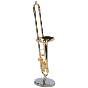 Mini instruments de musique en or pour souvenir, mini <span class=keywords><strong>trombone</strong></span> - Product Image 3