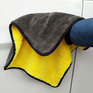 <span class=keywords><strong>Toalla</strong></span> de Felpa de <span class=keywords><strong>Coral</strong></span> Súper Gruesa de 800 g/m² para Limpieza de Autos - Product Image 5