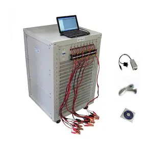 8 通道电池分析仪 (每个通道 10A 30 V) 带笔记本电脑和软件的所有类型的电池和包狮子测试仪