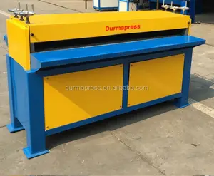 Durmapress marca g1.2 * 1300 duct bead fazendo máquina, máquina de ranhuras de dução quadrada para ductwork