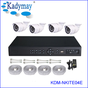 2014 venta caliente sistema <span class=keywords><strong>de</strong></span> <span class=keywords><strong>seguridad</strong></span>!!! Megapíxeles 720p al aire libre cámara ip nvr económico kits con precio competitivo! - Product Image 1
