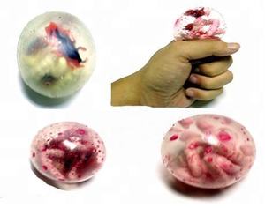 Juguetes sensoriales de gusanos locos blandos de plástico - Product Image 4