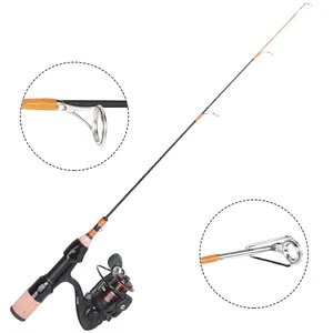 1000 serie 8 + 1BB High Quality Carbon Body Reel Ice Fishing Rod Reel Combo
