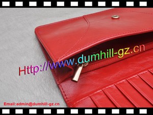 pu borsa a mano in pelle bifold frizione a lungo <span class=keywords><strong>rosso</strong></span> donne <span class=keywords><strong>portafoglio</strong></span> - Product Image 5