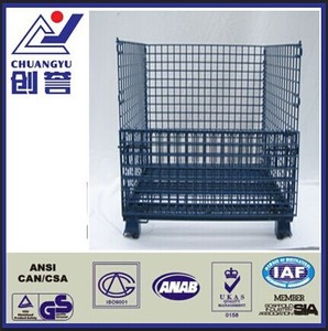 Sliver <span class=keywords><strong>steel</strong></span> Q235 <span class=keywords><strong>wire</strong></span> <span class=keywords><strong>mesh</strong></span> basket cho giàn giáo - Product Image 3