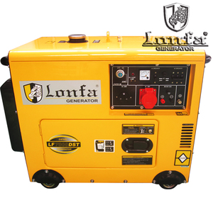 7.5kVA 6kw נייד שקט דיזל המתנה גנרטור - Product Image 1