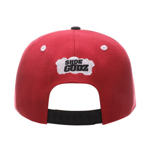 100% acrylic fabric 3D embroidery flat brim Snapback hat shell - Product Image 4