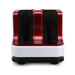 2 motors 80W Promote positive blood flow Heating Calf Foot Massager ABS Plastic 12 Months Massage,manual-wired Control