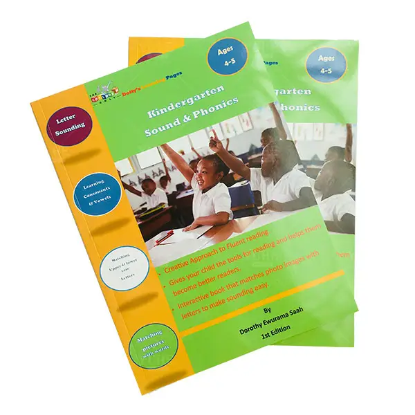 Printing customized soft cover books children school textbook printing custom print books