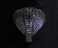 Bon prix motif serpent personnalisé strass transfert conception fer sur Hot Fix Motif pour les vêtements