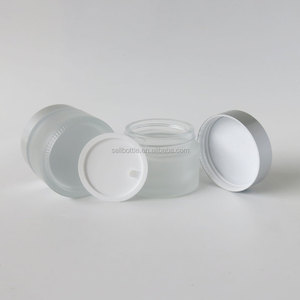 Chất Lượng Cao Bán Buôn 50 Gam <span class=keywords><strong>50Ml</strong></span> Forst Glass Container Kem <span class=keywords><strong>Jar</strong></span> Cho Kem Chăm Sóc Da - Product Image 5