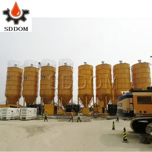 200 ton imbullonato tipo di cemento silo con vibrsating bin aeratore e collettore di polveri per la vendita