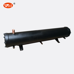 Bateau d'échangeur de chaleur fluide de conception OEM, condenseur d'eau de mer à coque et tube de 150kw - Product Image 2
