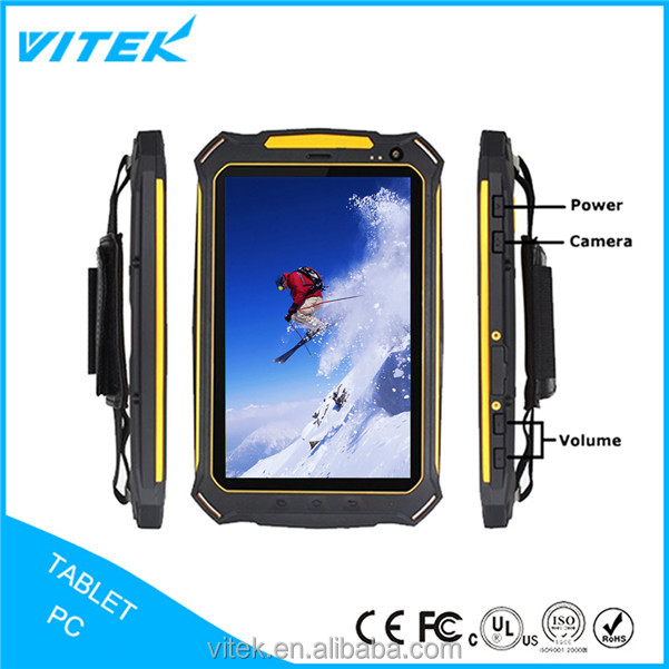 7 ''tablet pc a prueba de agua, 7 pulgadas de pantalla táctil resistente tablet android nfc, barato tablet pc robusta