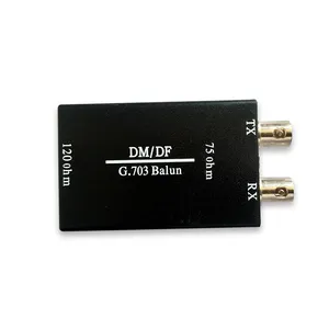 75 أوم إلى 120 أوم G.703E1 BNC إلى RJ45 فيديو <span class=keywords><strong>Balun</strong></span> محول إشارات - Product Image 1