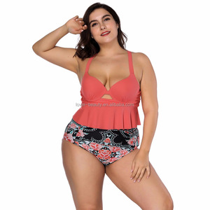 No moq PayPal aceptado tamaño ee.uu. naranja push up zig zag costura al por mayor más el tamaño mujeres gordas <span class=keywords><strong>bikini</strong></span> 2018 - Product Image 4