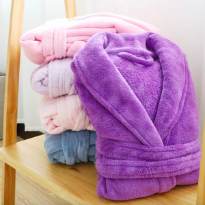 Super Morbido Asciutto Rapido Hotel con Spa <span class=keywords><strong>Unisex</strong></span> Peluche In Microfibra <span class=keywords><strong>Accappatoio</strong></span> - Product Image 1