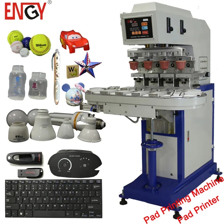 Pad macchina da stampa per la penna/leggero/capsula/giocattolo/pulsanti/golf/telaio dell'ottica/U disco in vendita