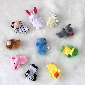 Promozionale Handmade Peluche Animale Dito Marionette per Bambini - Product Image 1