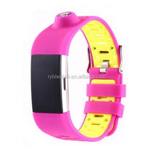 Para silicona <span class=keywords><strong>Fitbit</strong></span> carga <span class=keywords><strong>2</strong></span> bandas, reemplazo ajustable deporte bandas para <span class=keywords><strong>Fitbit</strong></span> carga <span class=keywords><strong>2</strong></span> <span class=keywords><strong>smartwatch</strong></span> fitness wristband - Product Image 1