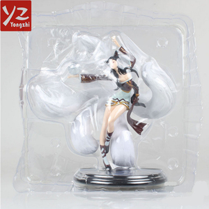 League of Legends acción figura el zorro <span class=keywords><strong>de</strong></span> nueve colas <span class=keywords><strong>de</strong></span> ahri personalizar realista famosa juegos LOL Hero PVC 1/6 - Product Image 6