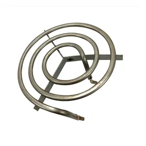 110v 220v Factory stainless steel best selling 1000w pancake coil tube heater parts for stove