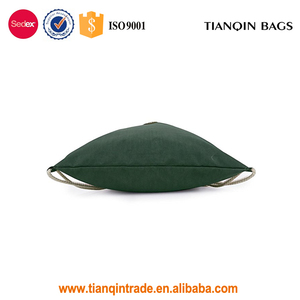 Idrorepellente Coulisse Zaino In Nylon Verde Yoga Sport Gym Sack Bag - Product Image 4