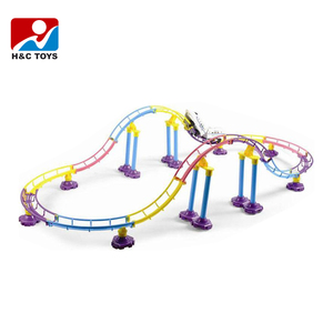 Niños loco pilas <span class=keywords><strong>pista</strong></span> mini paraíso Roller Coaster juguetes con tren HC198511 - Product Image 1