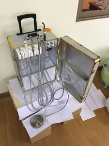 휴대 케이스 치과 유닛 이동식 치과 유닛 장비 여행 가방 유형 휴대용 치과 의자 유닛 - Product Image 5