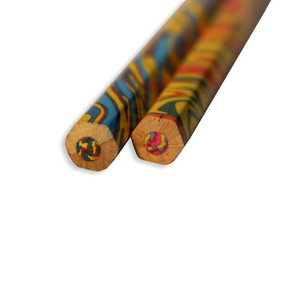 Ensemble de crayons de couleur magiques taille Jumbo 4 en 1 de haute qualité ensemble de crayons de coloriage en bois personnalisés pour enfants - Product Image 4